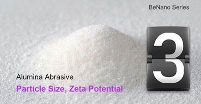 Determining the Size and Zeta Potential of Alumina Abrasive