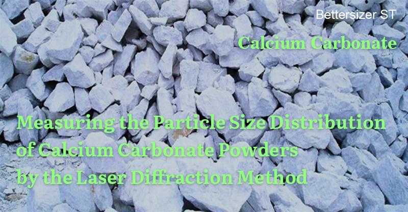 Calcium Carbonate Powder particle size analysis with laser diffraction