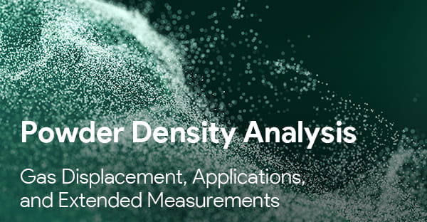 powder density analysis whitepaper