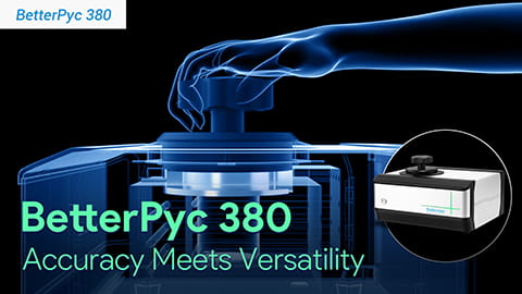 BetterPyc 380  Versatile Gas Pycnometer