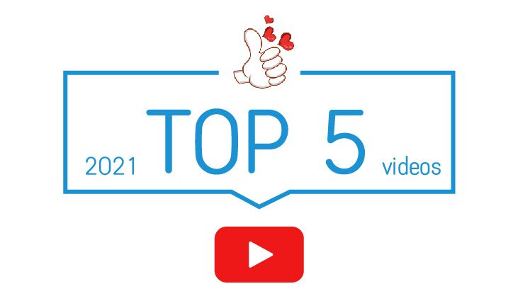 2021 Yearly recap Top 5 Most Popular Videos on YouTube