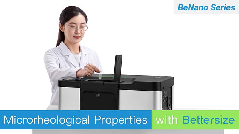 Measure Microrheological Properties of Liquids by BeNano
