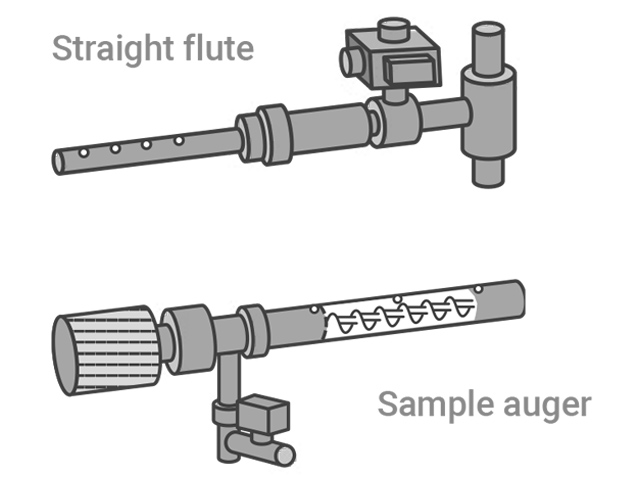 Representative-sampling-with-two-samplers-Straight-flute-and-Sample-auger-