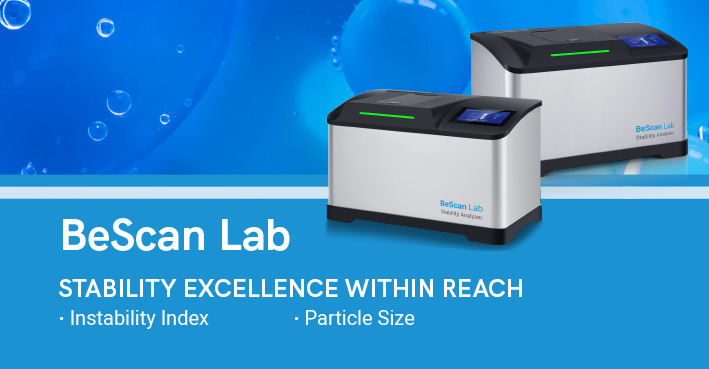 BeScan Lab stability analyzer flyer