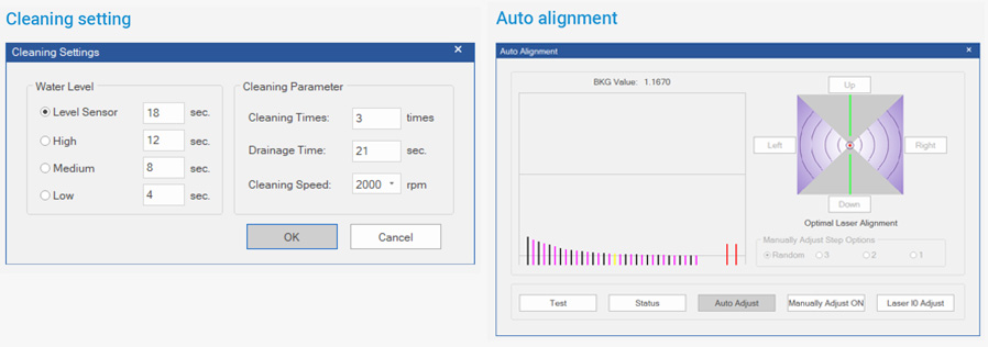 Cleaning-setting-and-Auto-alignment