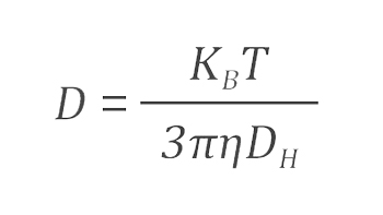  the Stokes-Einstein equation